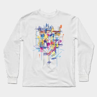 Abstract Long Sleeve T-Shirt